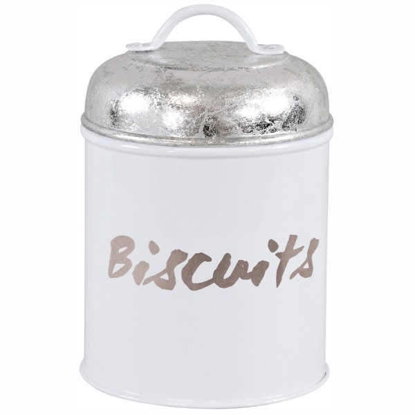 Vorratsdose "Biscuits" weiss