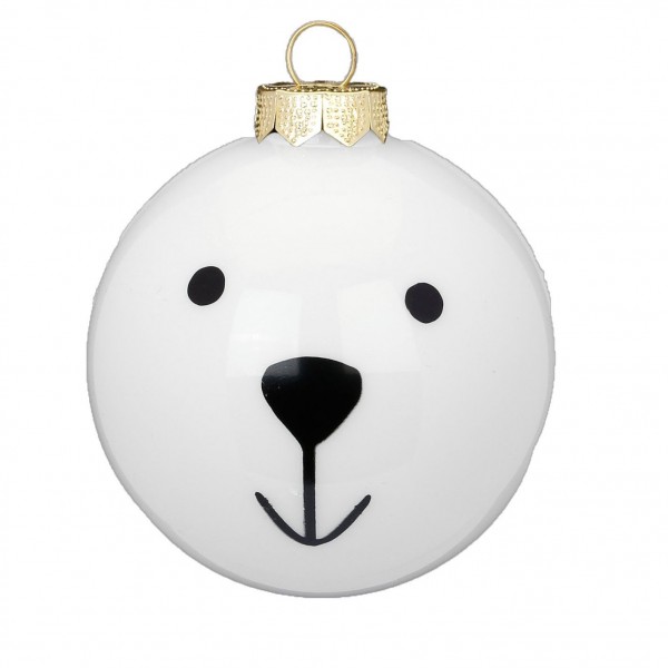 Weihnachtskugel "Eisbär"